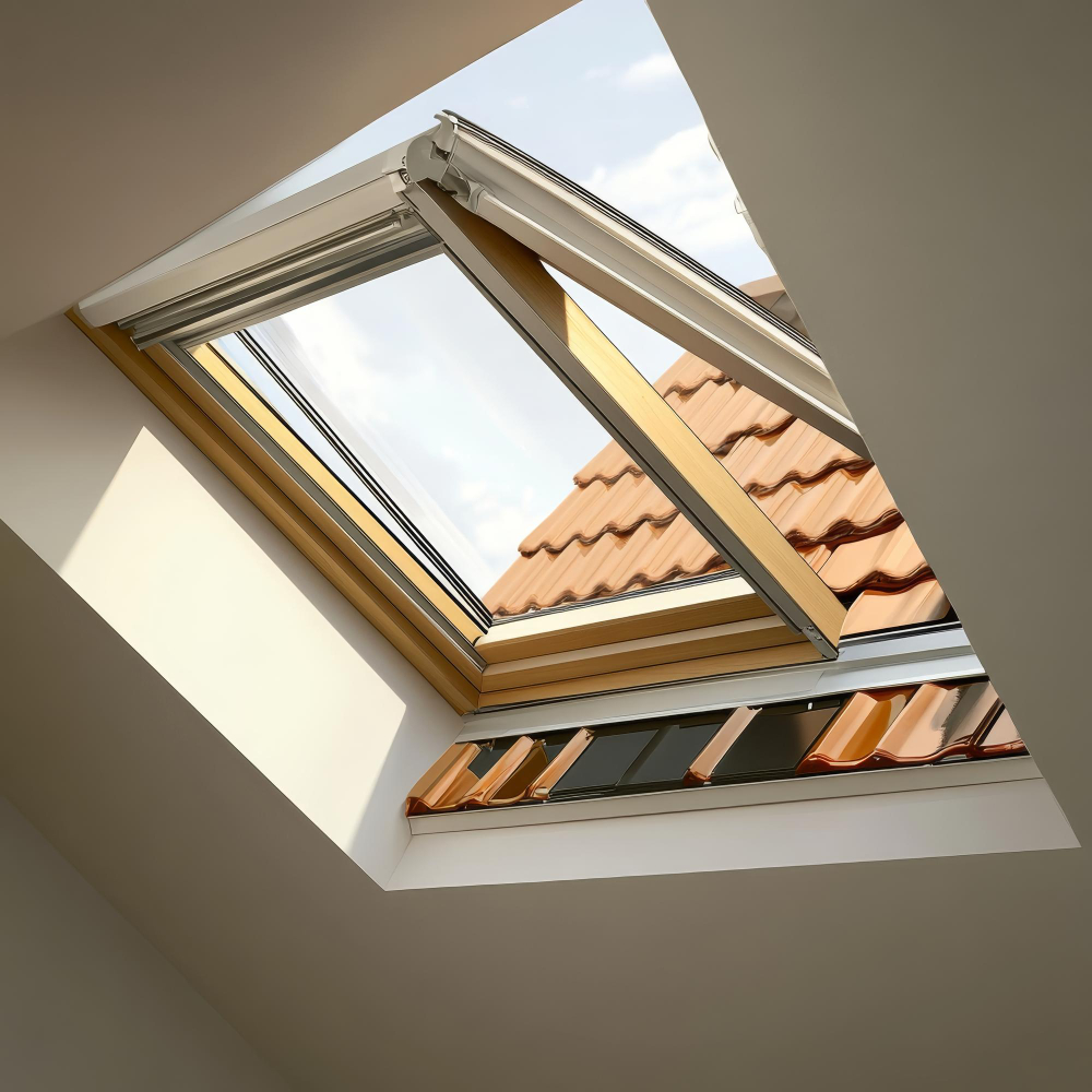 Installation fenêtre de toit